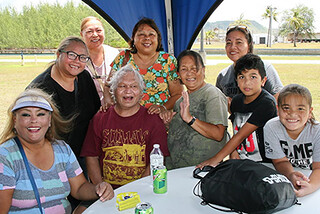 The Back to Sumay day event held annually for former residents and their descendants. In 2018, the event was held April 7. Photo courtesy of Edward B. San Nicolas.