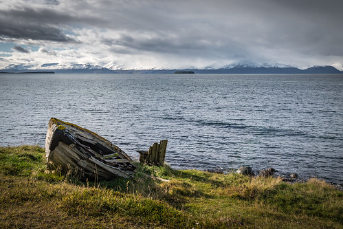 landscape shipwreck boat sea sky iceland tungulending abandoned