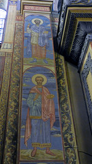 Varna - Cathedral of the Dormition of the Mother of God, fresco, Cosmas and Damian