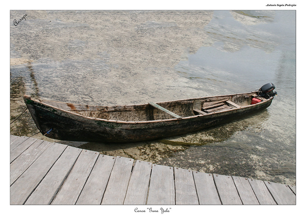 Canoa "Guna Yala" | de madera tipo usada p… | Flickr