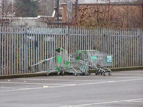 Asda Trolleys, Car Park, Lidl, Woodside Road, Cwmbran 26 December 2018 | by Torfaen Corvine