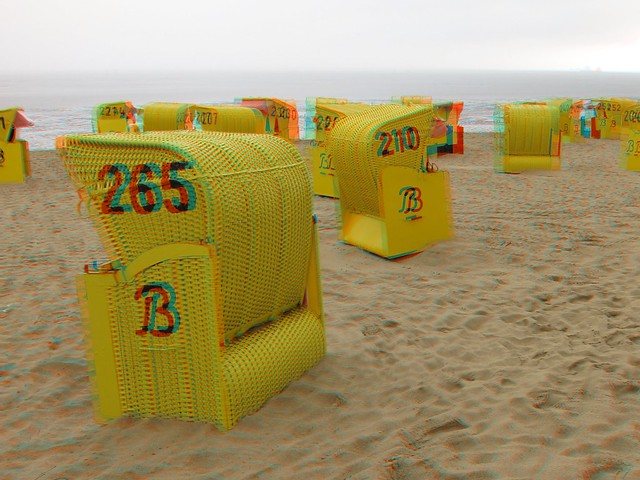 3D Strandkörbe