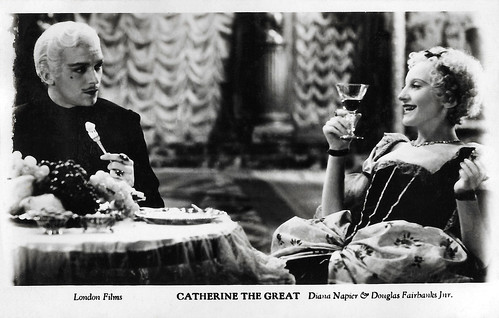 Douglas Fairbanks Jr. and Diana Napier in Catherine the Great (1934)