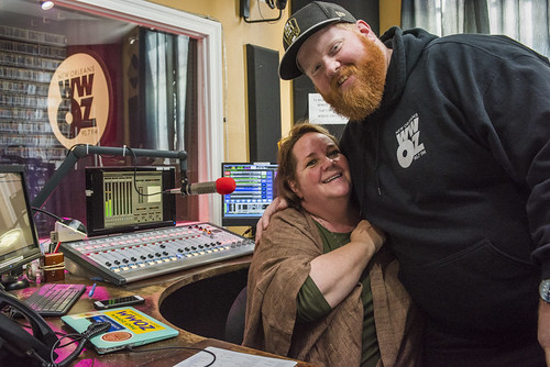 Leslie Cooper and Doyle Cooper at WWOZ's 38th birthday - 12.4.18. Photo by Ryan Hodgson-Rigsbee rhrphoto.com