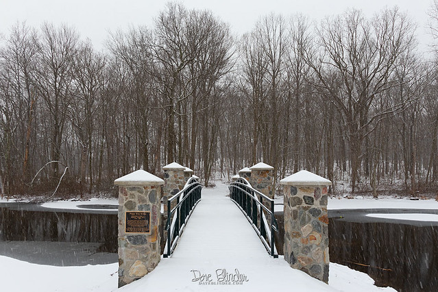 Peggy Gray Bridge in Winter
