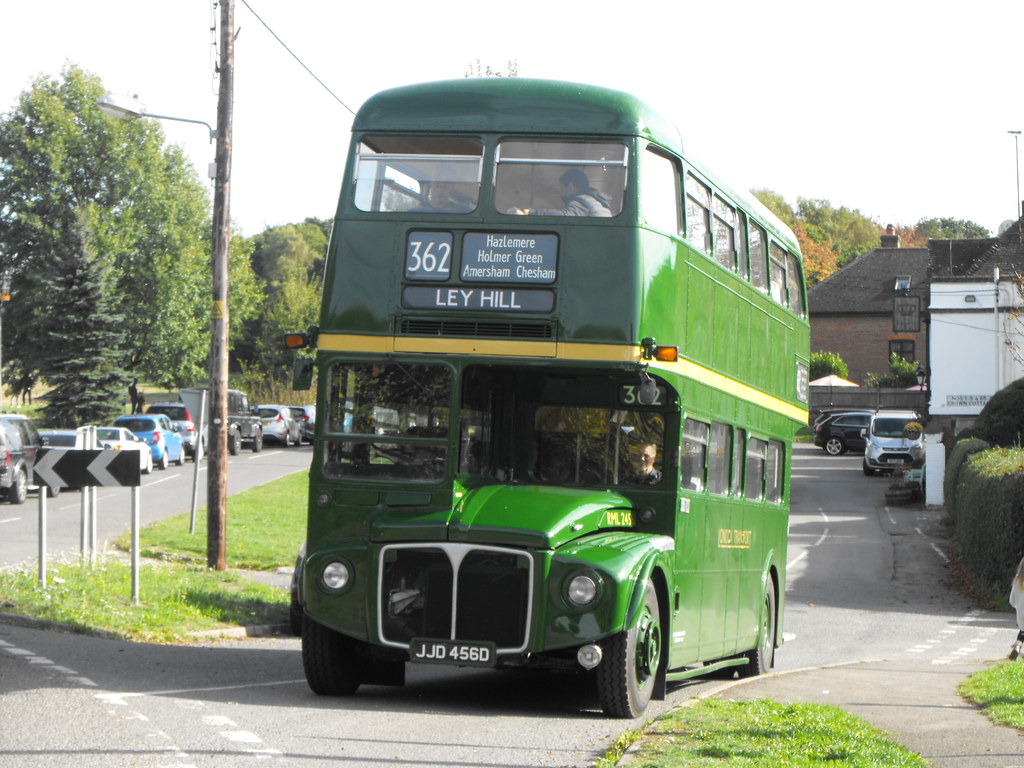 RML 2456, JJD 456D, AEC Routemaster @ Ley Hill 2018 (2)