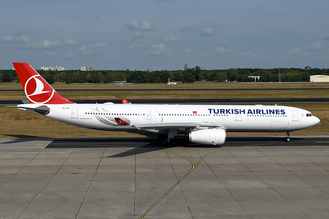 TC-LOF Turkish Airlines Airbus A330-343 at Berlin Tegel on 16 September 2018