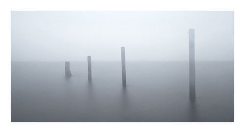ghosts christmas colliford lake cornwall kernow leefilters longexposure water landscape waterscape fenceposts fence old broken fog mist drizzle eerie spooky gloomy weather simple minimal abstract reflection