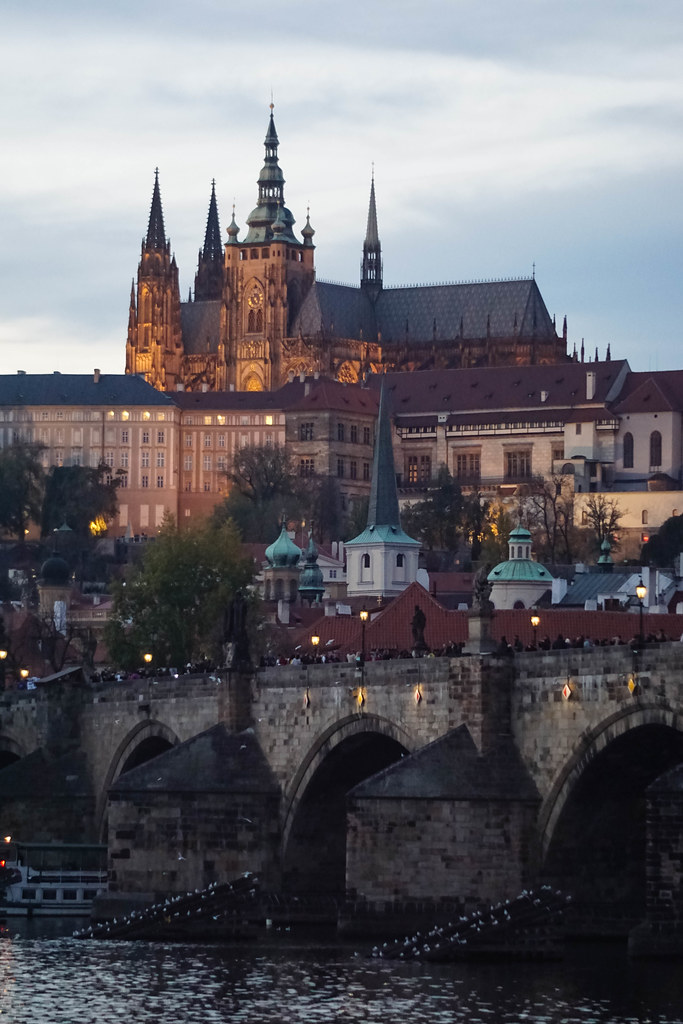 St Vitus's Cathedral at Twilight