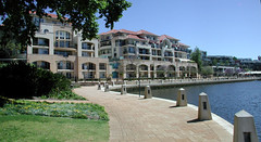 Pano riverside housing Perth