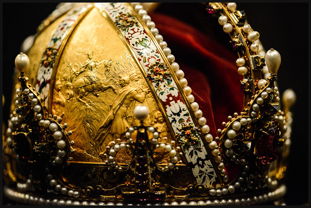 The Imperial Crown of Austria, Imperial Treasury (Kaiserliche Schatzkammer), Vienna, Austria