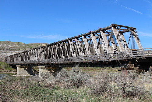 Old East Coulee Coal Bridge (East Coulee, Alberta) | by cmh2315fl