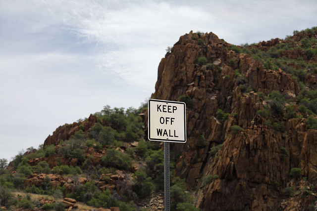 Keep Off Wall