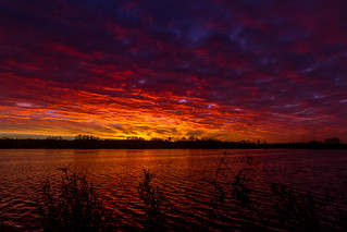 Sunrise at Craigavon Lakes