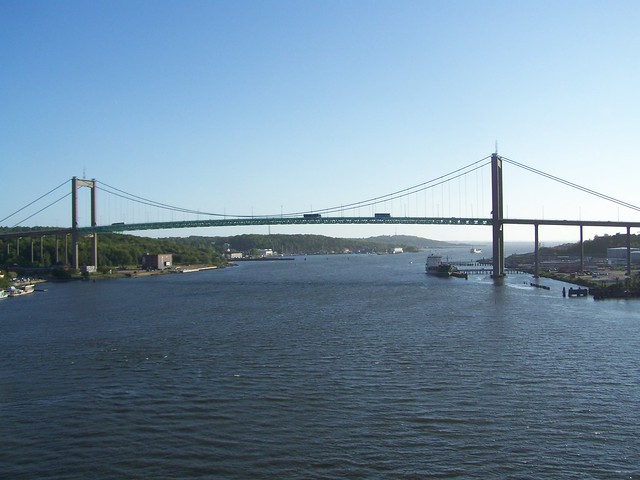 Älvsborgsbron från Stena Germanica