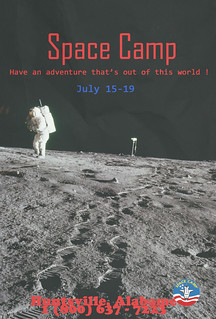SPACE CAMP POSTER