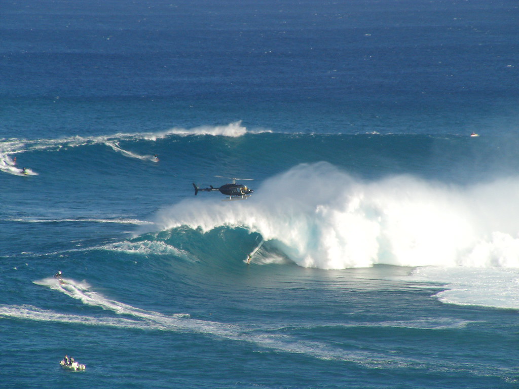 Big Wave Surfing At Jaws (Maui)