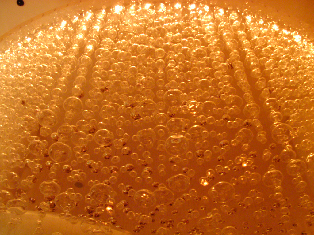 Wall of Glass Bubbles