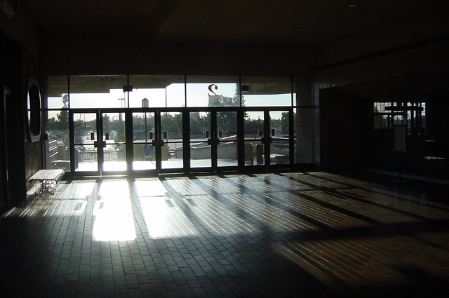 entrance to a ghost mall