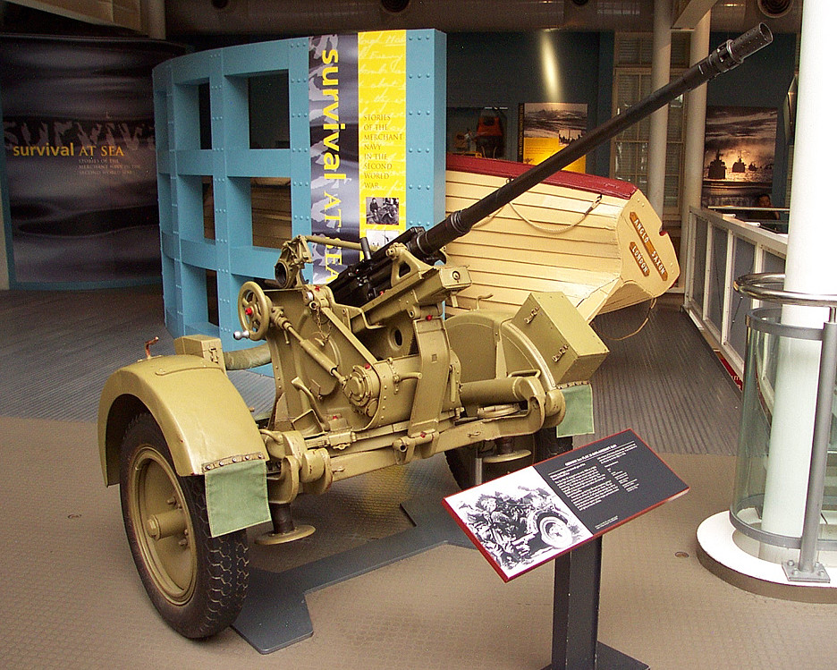 German Single 20mm Aa Gun Imperial War Museum The German Flickr