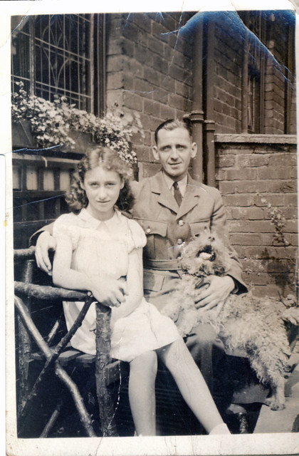 Aunt Jean as kid, with her uncle.