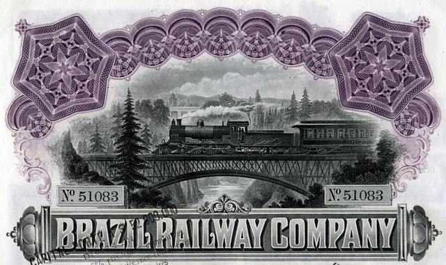 Railroad Bridge Illustration, Brazil