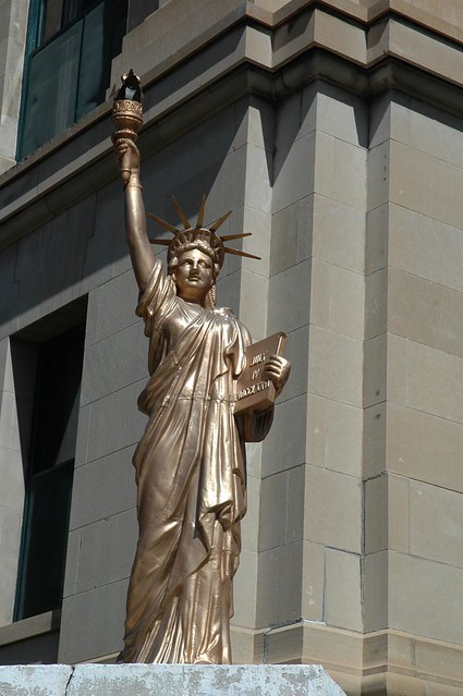 Statue of Liberty, Court House, Trinidad, Colorado