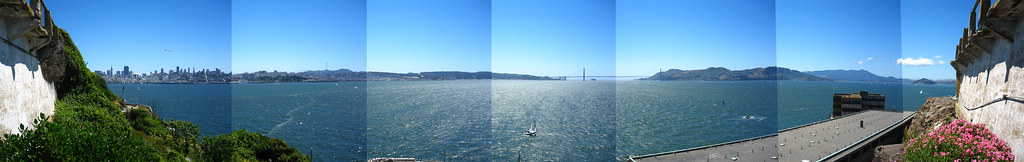 Alcatraz Recreation Yard View