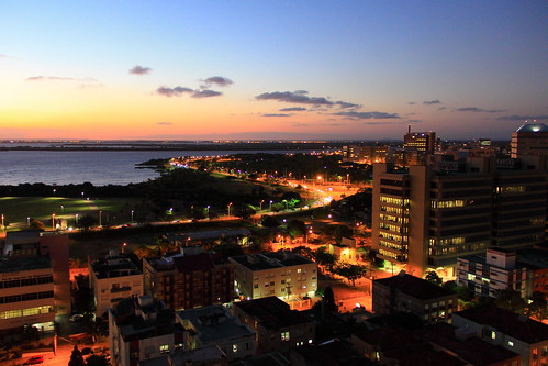 city sunset cidade portoalegre riograndedosul entardecer
