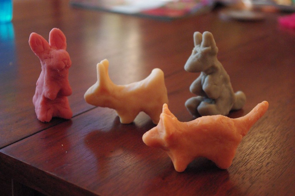 homemade playdough animals | So it turns out homemade playdo… | Flickr