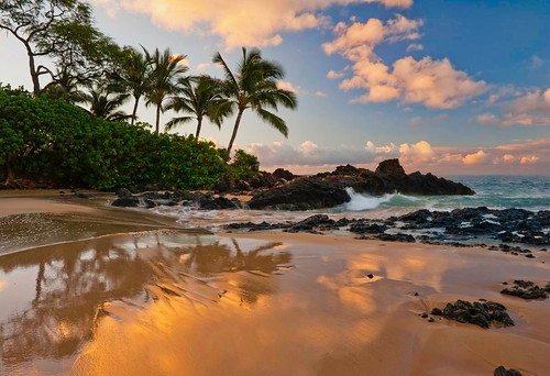 morning beach sunrise hawaii pacific cove secretbeach maui mauihawaii makenacove nikon2470mm nikond700