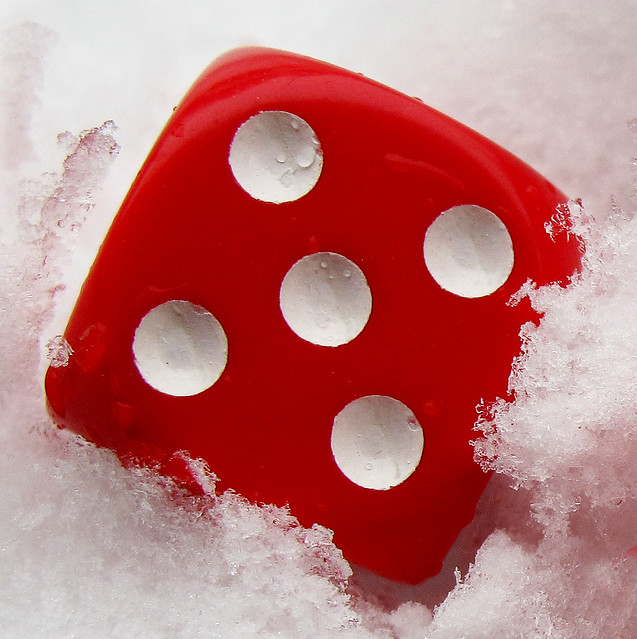 Snow an' dice