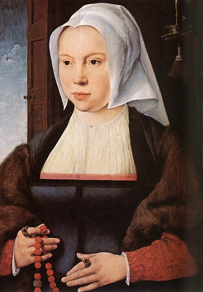 Cleve , Joos van - Portrait of an unknown woman  - 1527