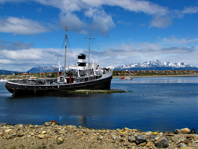 Boat-Beagle Channel-Ushuaia-Argentina