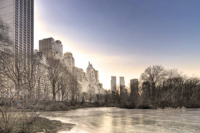 Central Park - The Pond | HDR