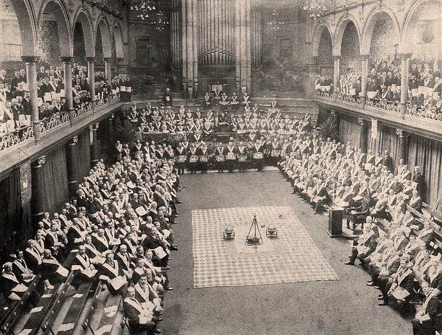 The Public Hall, Preston 1908