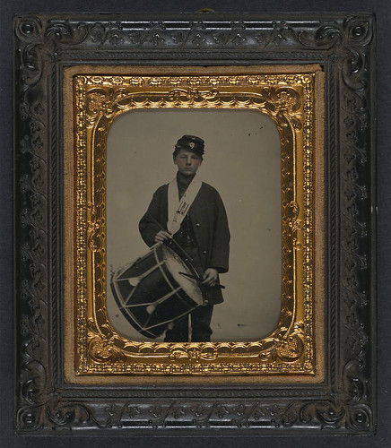 [Samuel W. Doble of Company D, 12th Maine Infantry Regiment, with drum] (LOC) | by The Library of Congress