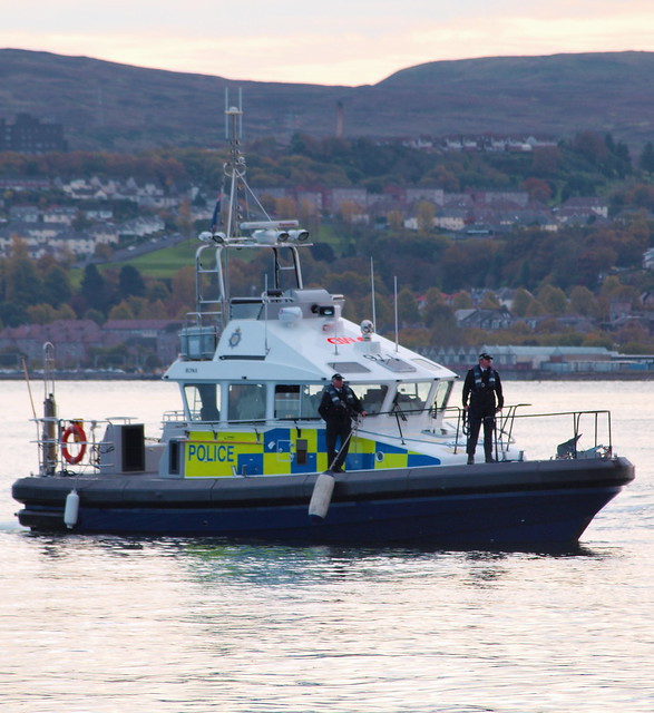 MOD Police Launch at Kilcreggan