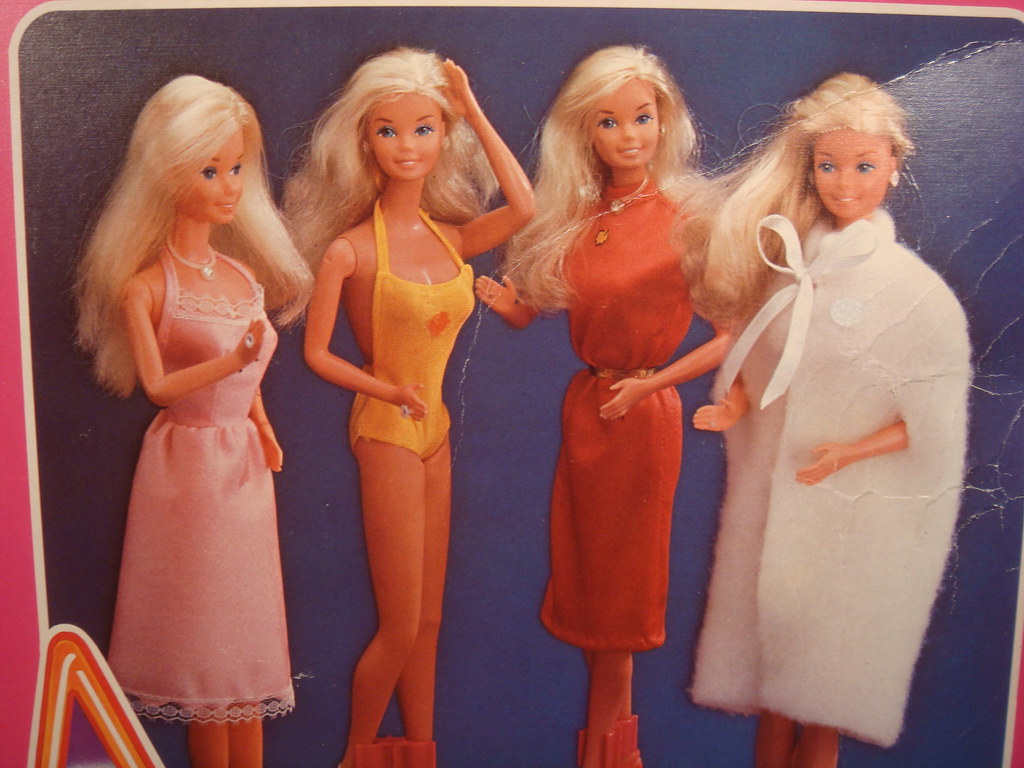 Barbie superstar spanish double " conjunto 4 estac… Flickr