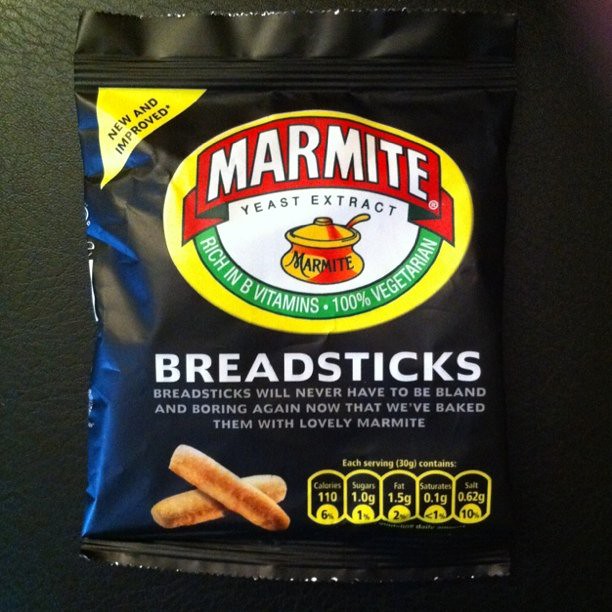 Marmite Breadsticks