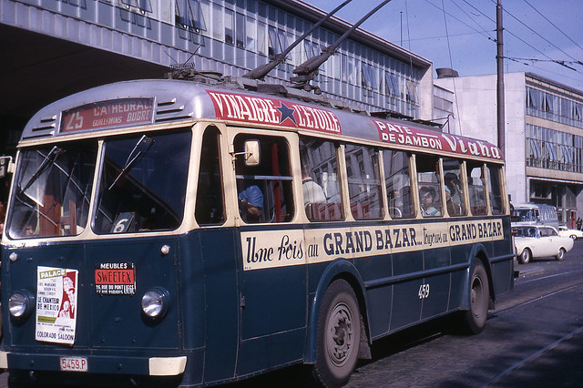 JHM-1963-0218 - Liège, trolleybus