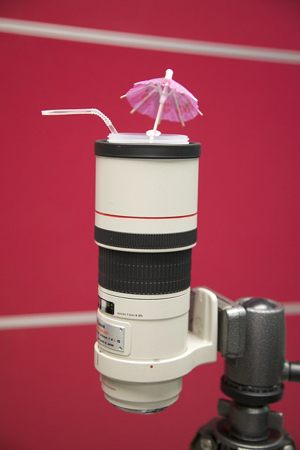 World's First Canon 300mm L Lens Cup (real L lens!) Charity Auction