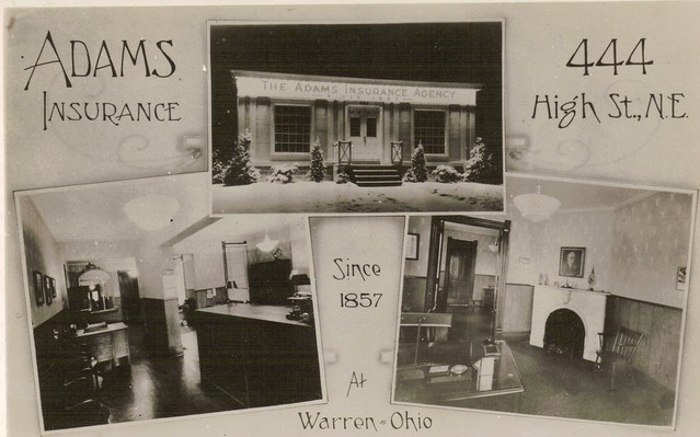 Adams Insurance Company, 444 High Street, Warren, Ohio