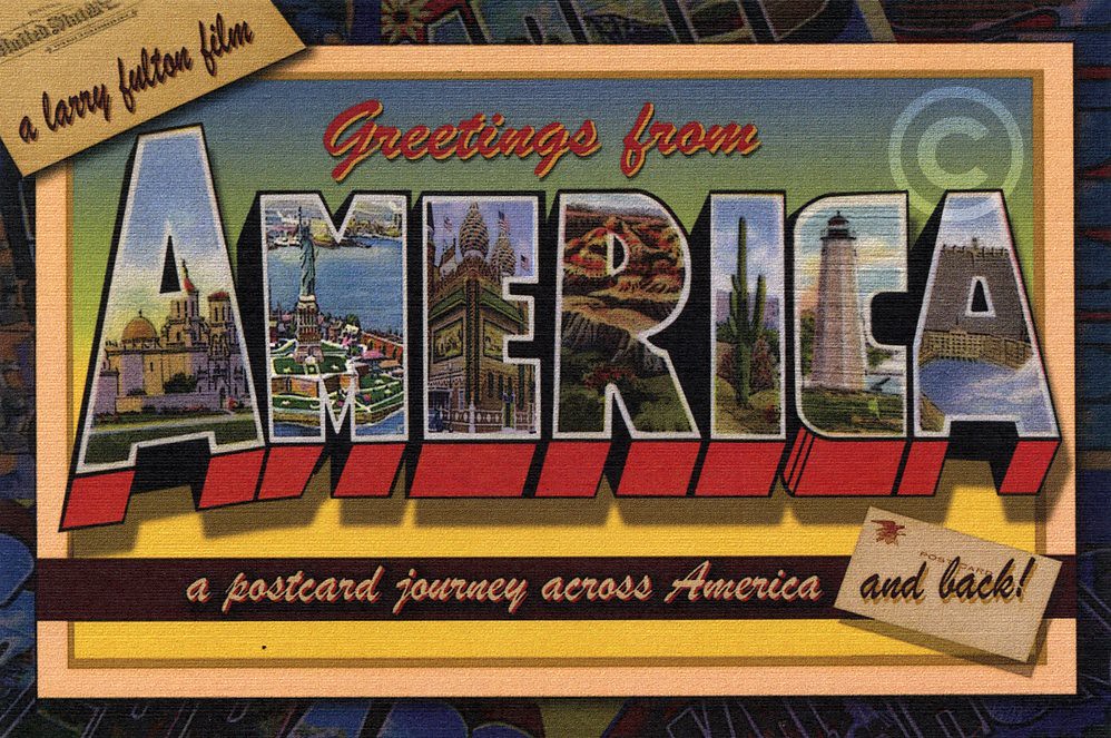 Greetings from America - Larry Fulton Postcard