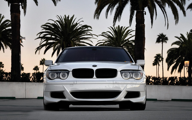 BMW 7 Series E65/E66 White M Style Front bumper