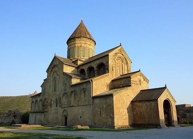 Happy Sunday ! / Svetitskhoveli cathedral in Mtskheta, Georgia (Unesco world heritage)