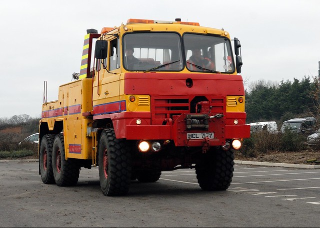 1983 ex-Army Foden 6x6 HCL717Y with prototype EKA underlift recovery equipment