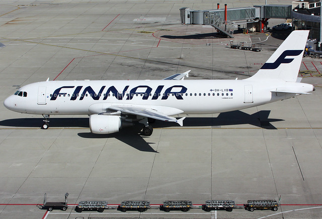 Airbus A320-214 Finnair OH-LXB. GVA July 20. 2015.