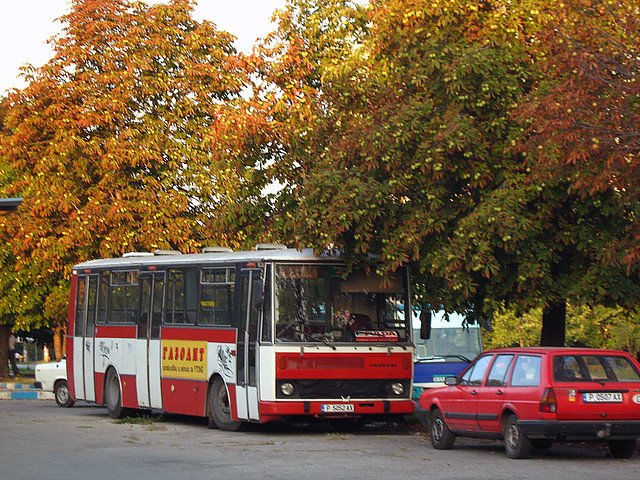 Autobus Karosa B732 Ruse Bulharsko Автобус Кароса Б732 Русе 2007 г.
