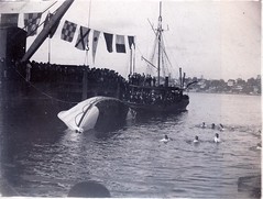 Launch of Life Boat at Cockatoo Island